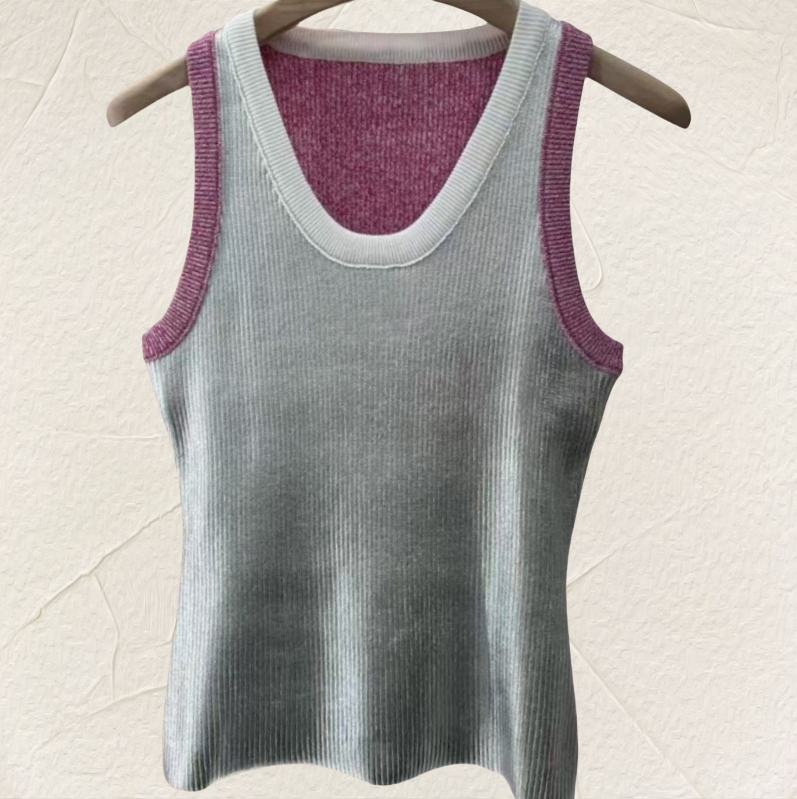 Y210 Designers womens tanks top designer women luxury vest sleeveless camis fashionable knitted camisole Multicolor round neck letter Embroidery Women's