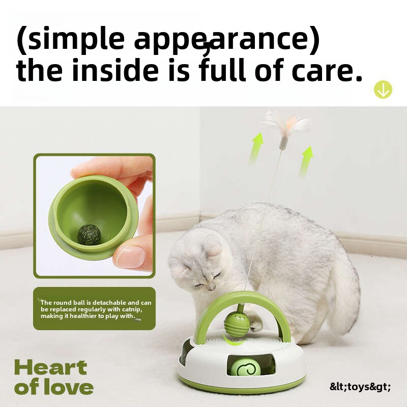 Cat Teasing Toys with Catnip: Ultimate Self - Fun Artifact for Cats, Premium Pet Supplies