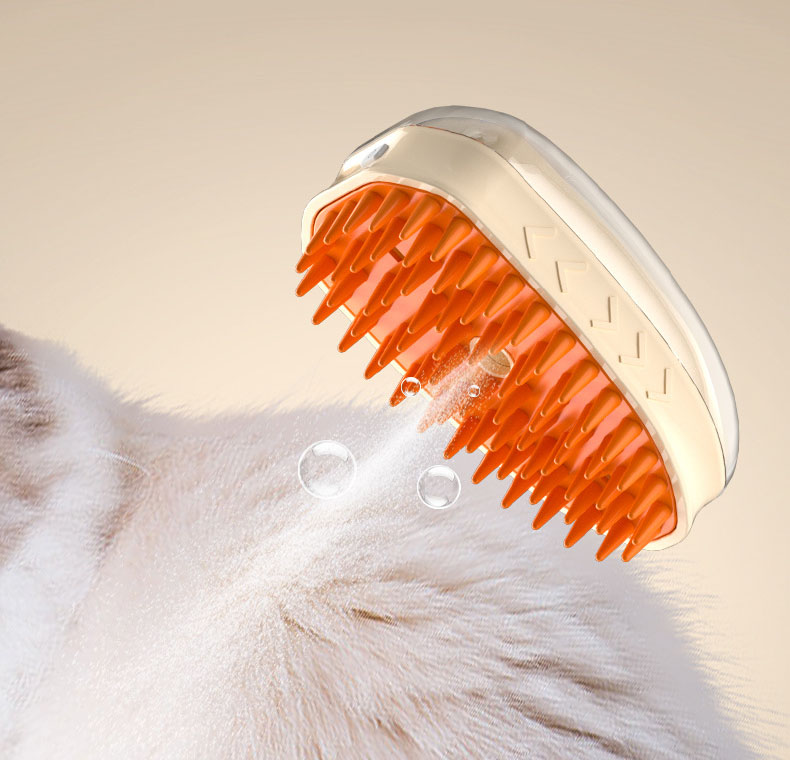 Intelligent cat litter box controlled by APP Gift pet massage comb for more comfortable grooming