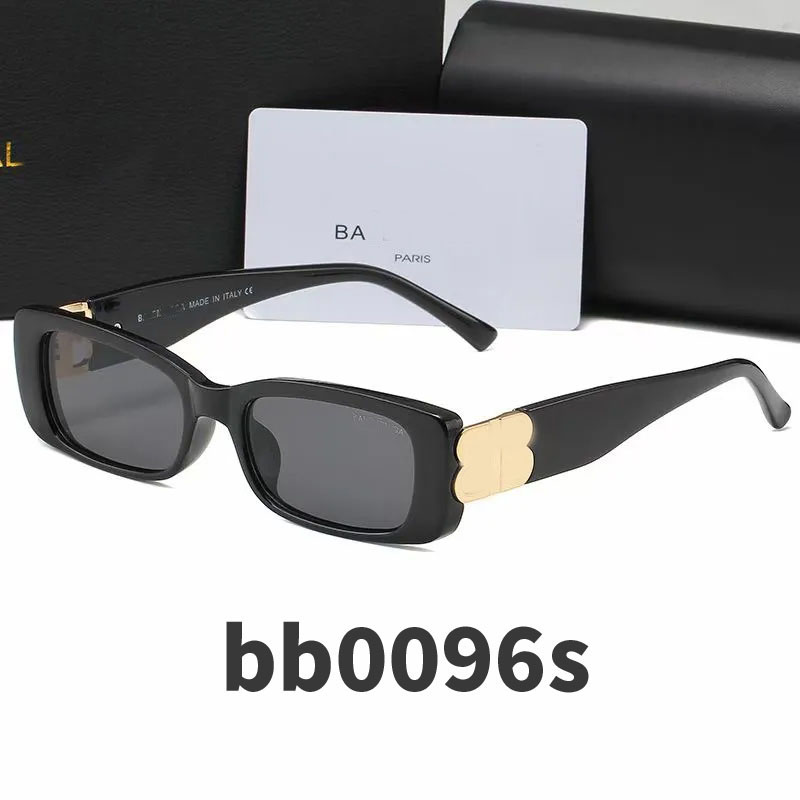 Luxury Bb bb0096s Sunglasses For Women Y2K Luxury Designer Tort Rectangle Sun glasses Women with box