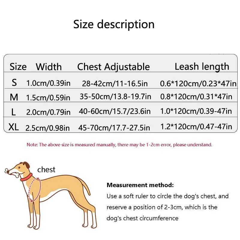 Gradual Colorful Dog Harness With Leash and Dog Leash Set Nylon Adjustable Dog Harness Walking Leash Strap Small Medium Large Size Y250704