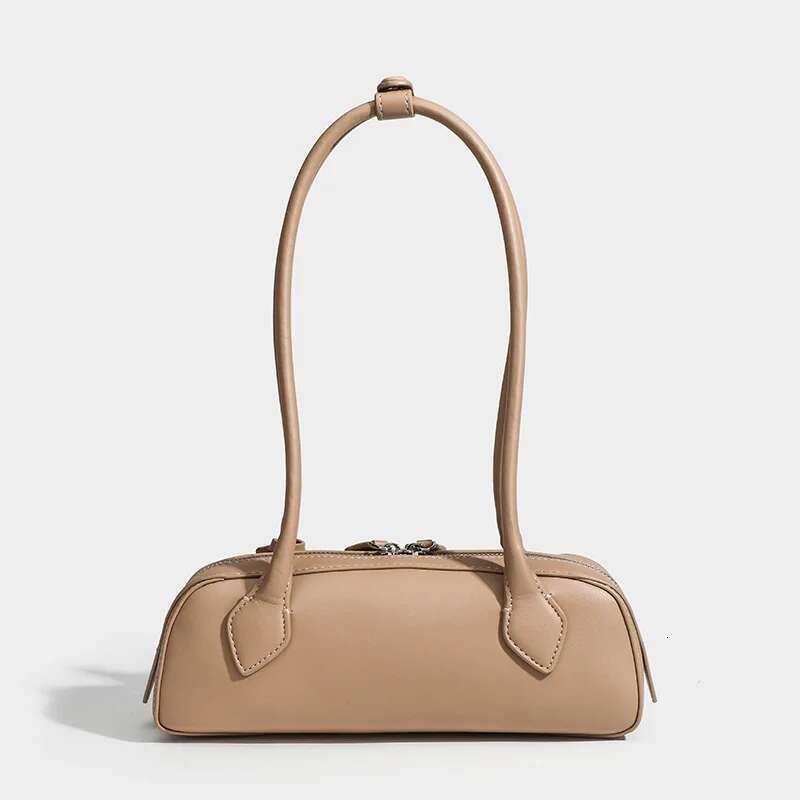 hot Baguette - Retro Underarm Shoulder Bag, Genuine Leather French Stick Handbag for Casual Commuting