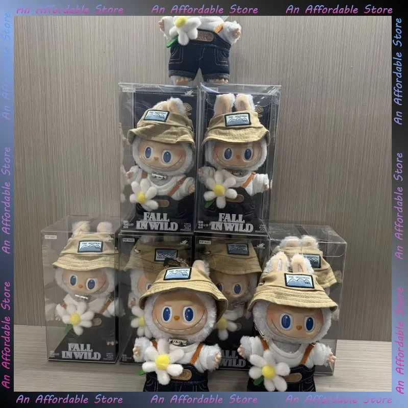 Labs The Monsters Wild Spring At Home Mystery Box Doll Kawaii Labs Keyring Christmas Gift Kids Toys T250222