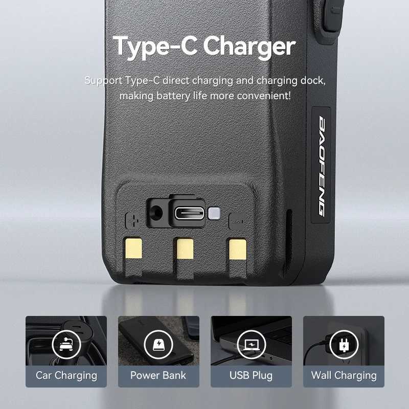Baofeng UV-28 Walkie Talkie 10W Mti-Band 999CH Wirless Copy Frequency Long Range Receiver Type-C AM Two Way Portable Ham Ra Z250221