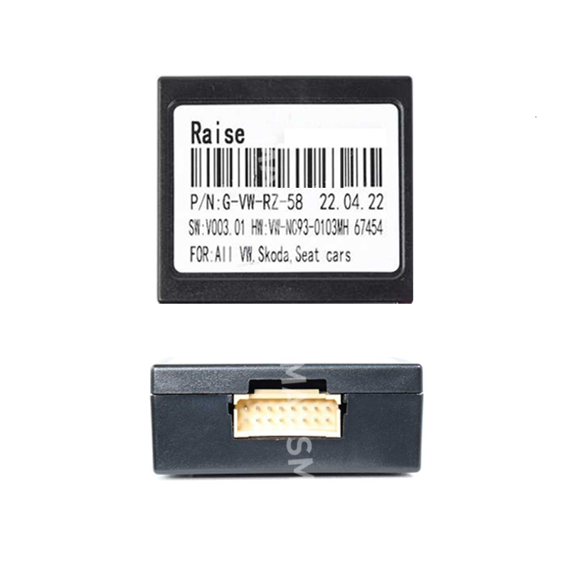 Android Car Radio Player Raise Canbus Box Adapter VW-RZ-08/58 For VW Volkswagen Skoda Seat Golf 5/6/Polo/Passat/jetta/Tiguan
