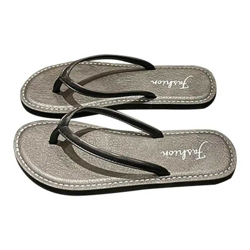 Womens summer sandals lightweight womens open lace slider beach casual womens flip cover suitable for EU shoe sizes 36-41XJ250326