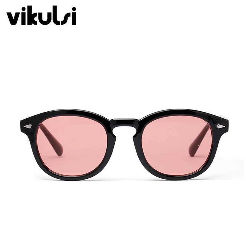 Classic Johnny Depp Round Sunglasses Women Retro Rice Nail Small Oval Sun Glasses Men TONY Blue SunGlasses Ocean Lens UV400 W250222
