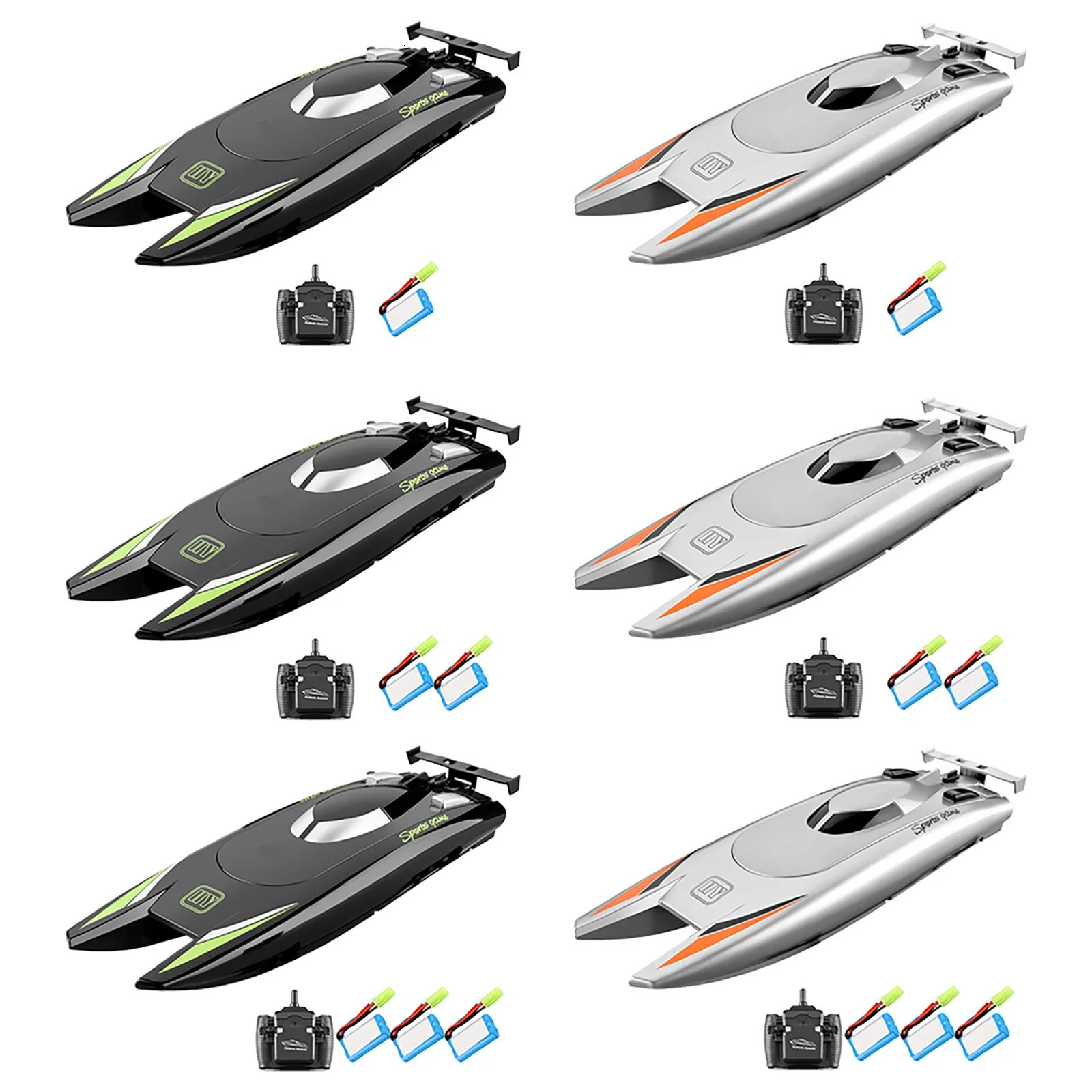 25km/h Dual Motor RC Boat 7.4V Battery 2.4GHz High Speed Remote Control Toys for Children Holiday Party Gift 250221