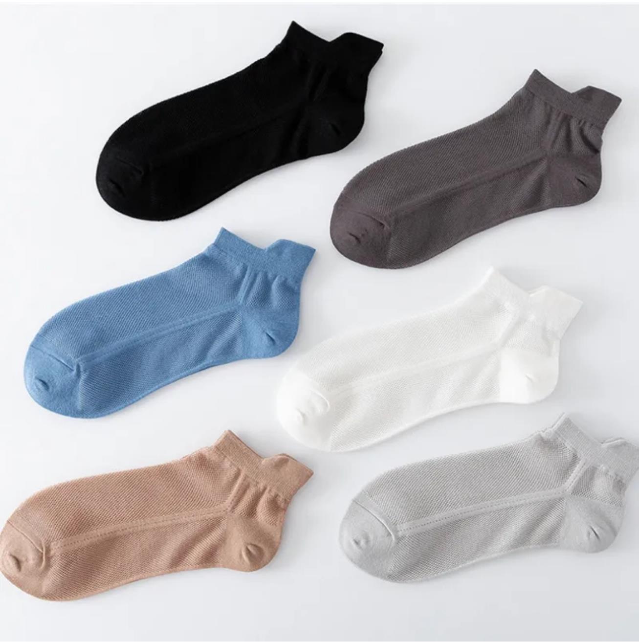 Maryya OC 6001 Womens Athletic Socks Sports Wear Mesh Breathable Short Socks for All Seasons Thin and Sweat Absorbent Fashion Anti Friction