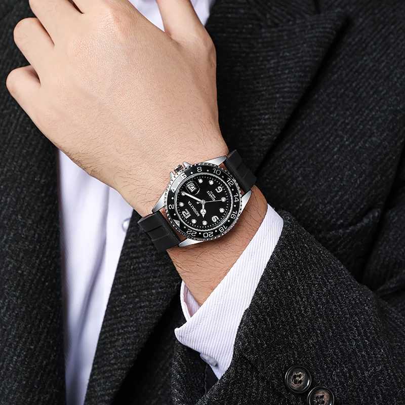 2022 New Arrival Fashion Quartz es Men Luxury Brand Stainl Steel Wrist Watch Luxury Mens Watch Mens Watch W250222