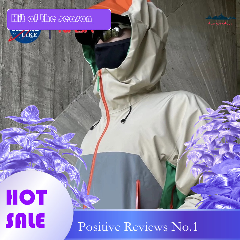 Ddmyoutdoor Nasalike Song Agrees With The Co Branded Contrasting Color Hard Shell Nanjiabawa Zhejiang Sanmen Taizhou Niaojia Stormtrooper Spring Jacke