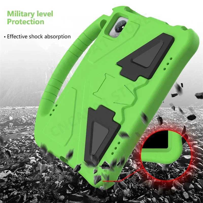 For Pritom Tab 10 Case Android 12 10.1 Tablet PC Kids Safety Shockproof EVA Foam Portable Cover with Rear Kickstand Z250222