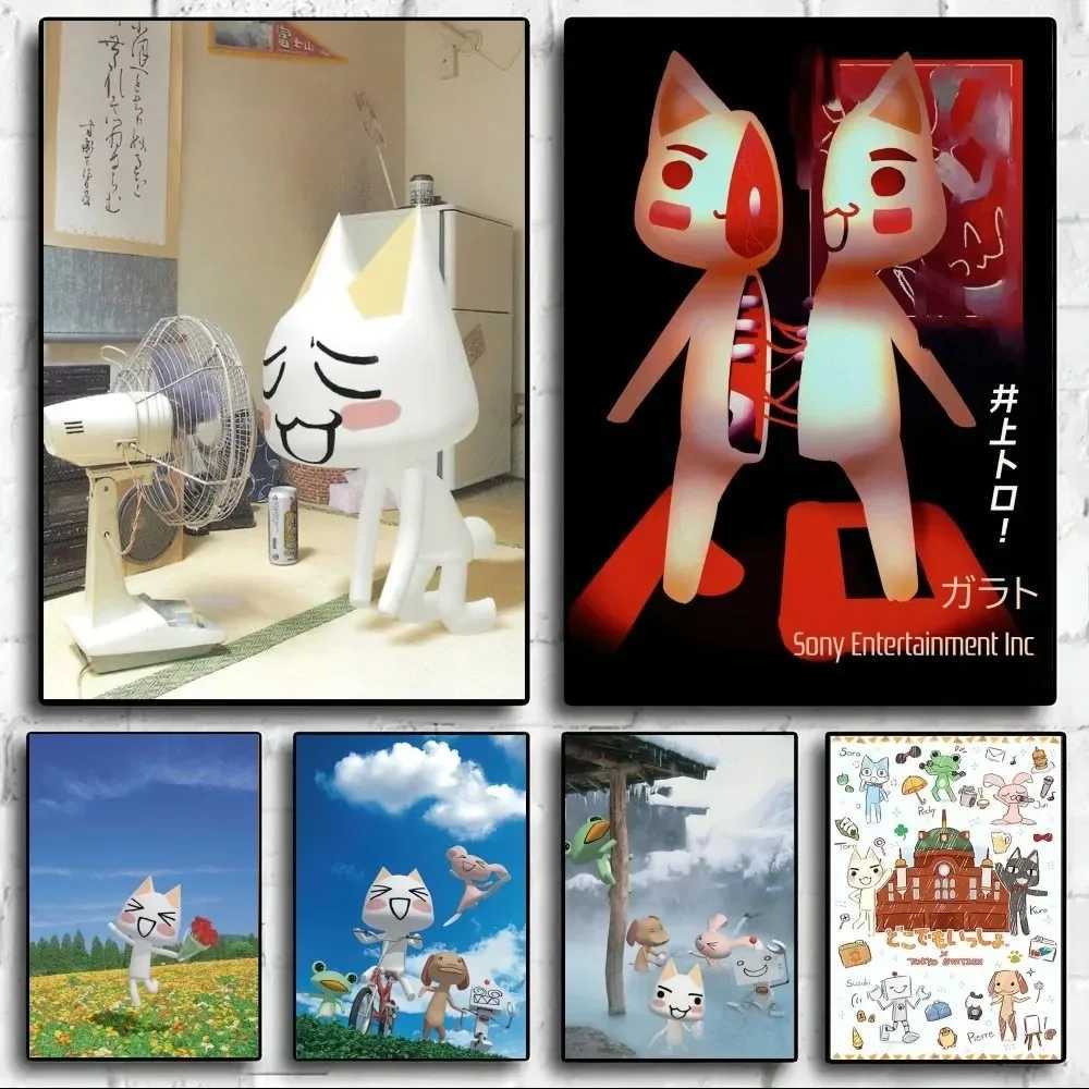 Cartoon Inoue toro Cute Poster Wall Pictures For Living Ro Canvas Painting Fall Decor Small Y250218