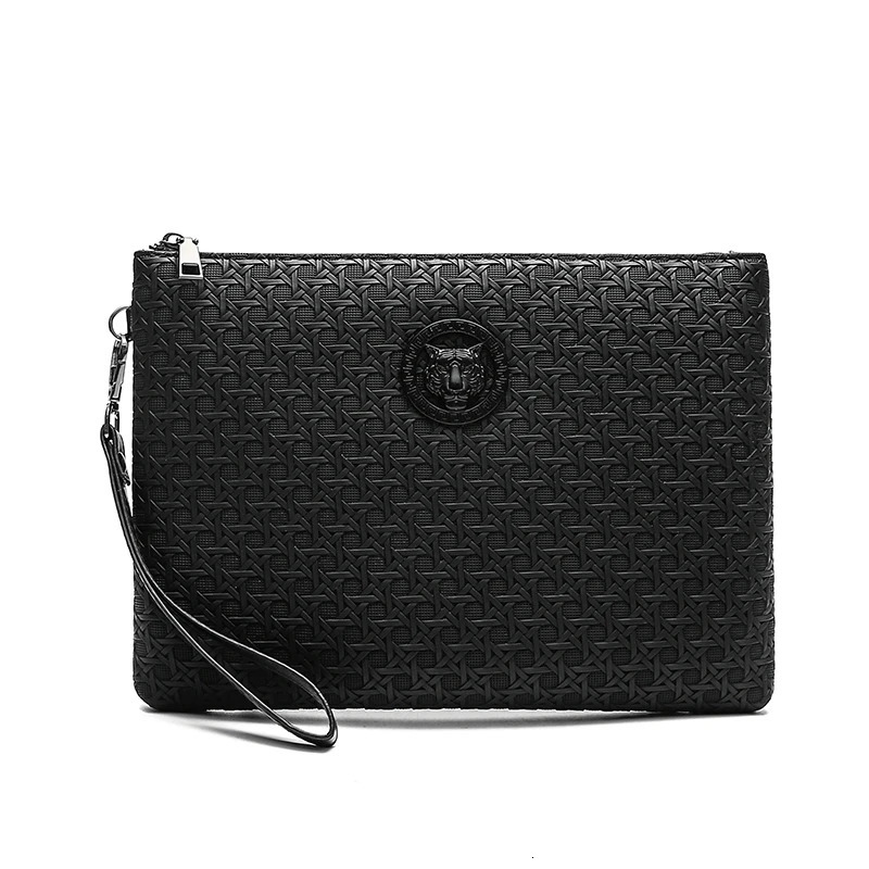 Fashion Business Men Day Clutch Phone Bag High Quality PU Leather Money Handbag Casual Male Cardholder Case 250213