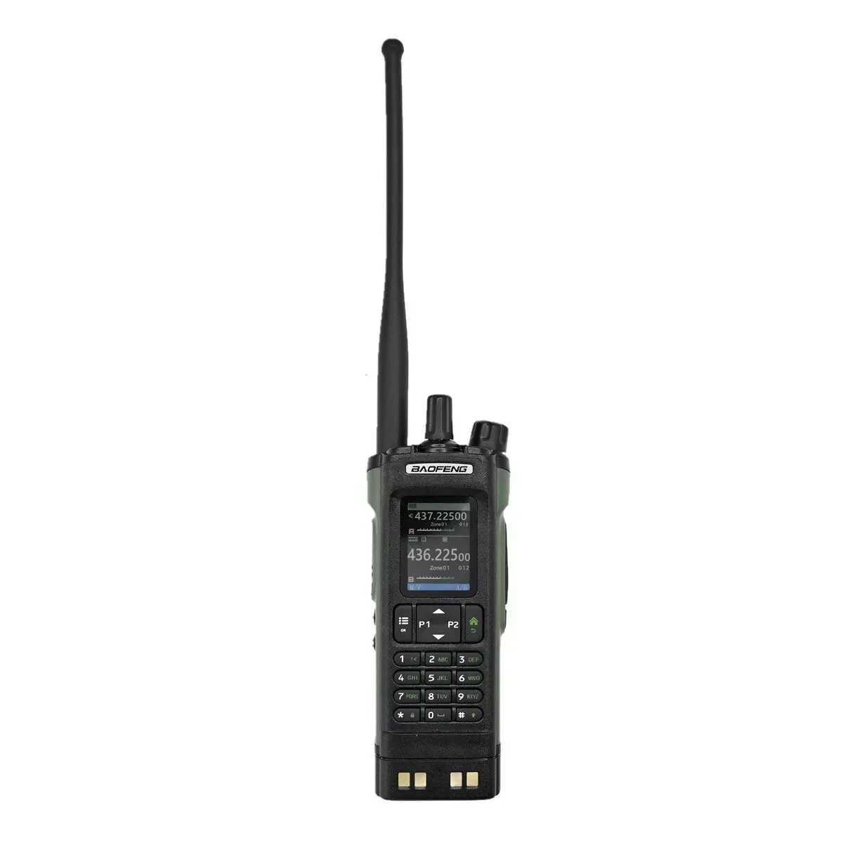 NEW Baofeng Walkies Talkie UV32 10W GPS Positioning Function Fl Band Two Way Ra Write Frequency Type-C Charging Z250221