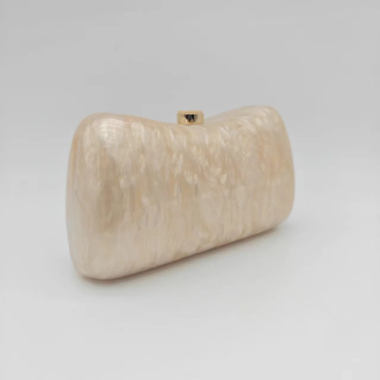 mini Beige Marble Pearl Acrylic Box Purse Evening Purses Lady Stones Female Girl Pro Chain Handbags Chain Tote Gift Bags 250221