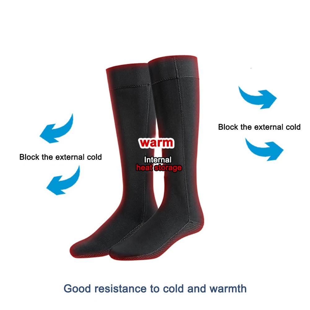 3mm Diving Neoprene Socks Boots Water Shoes Anti Slip Beach Unisex Warm Wetsuit Shoes Snorkel Surfing Swim Socks for Men Women 250221