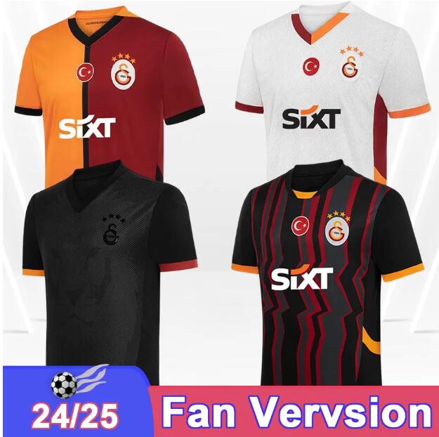 25 26 Galatasarays 120th Anniversary Fourth Kit ICARDI Soccer Jerseys ZANIOLI BAKAMBU MERTENS ZAHA AKGUN OSIMHEN NELSSON Home Away 3rd Turkey football shirt
