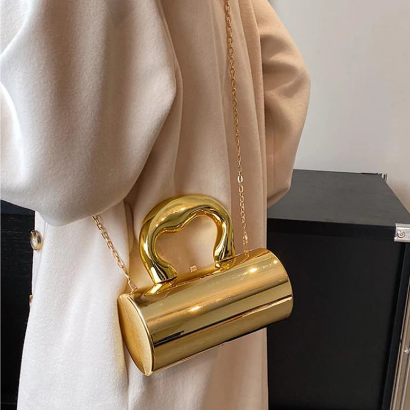 YYW Laser Acrylic Box Evening Bags Trend Mini WomenS Banquet Party Clutch Handbag with Top Handle Shoulder Messenger Bags 250221
