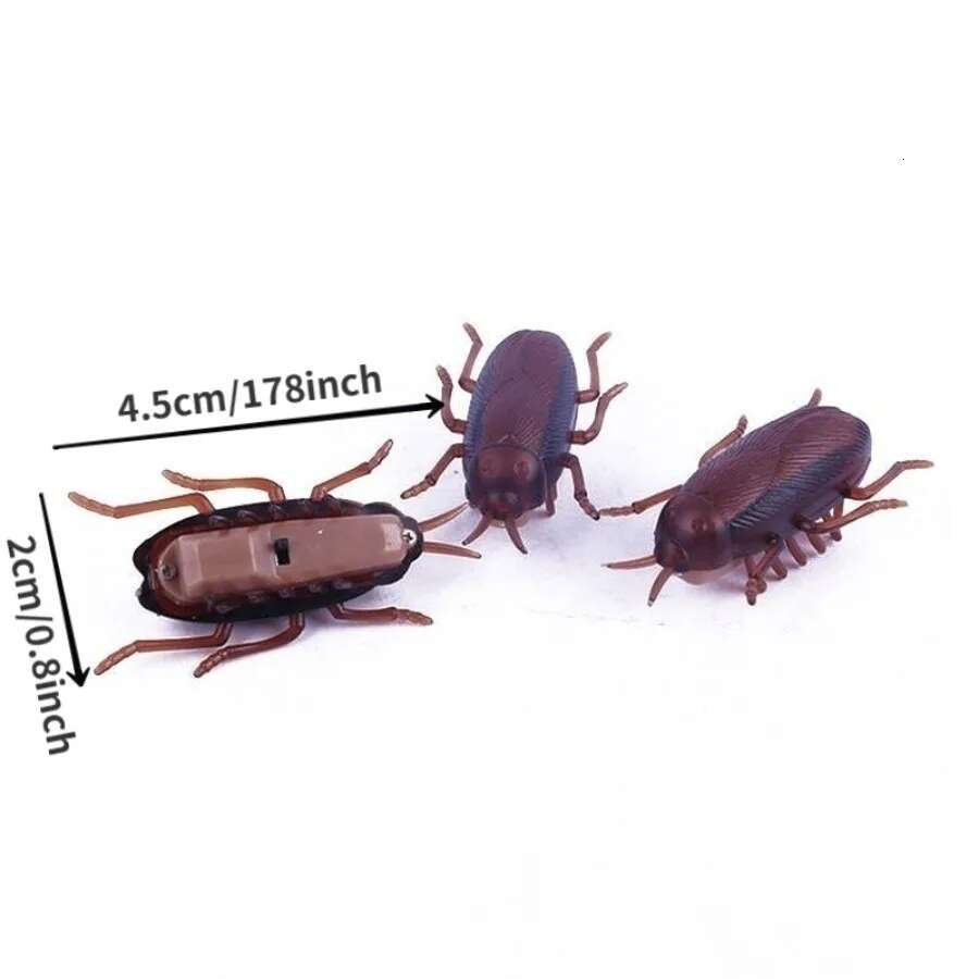 Funny Simulation of roaches Pet Cat Dog Kitten Interactive Training Play Toy