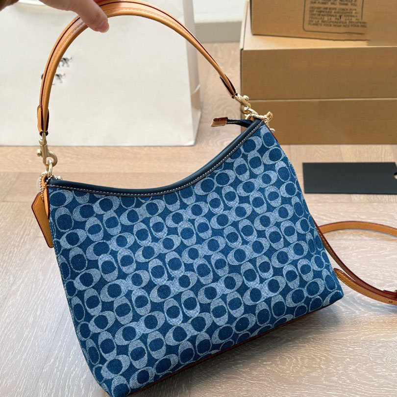 Shopping women handbags ladies designer Messenger composite lady clutch shoulder tote female purse wallet bags fashion bag Canvas denim