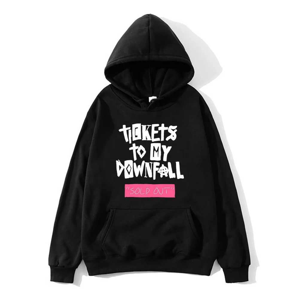 Unisex Graphic Print Hoodies Singer Mgk Sweatshirts Hip Hop Trendy Streetwear Soft Clothing Men And Women W250222