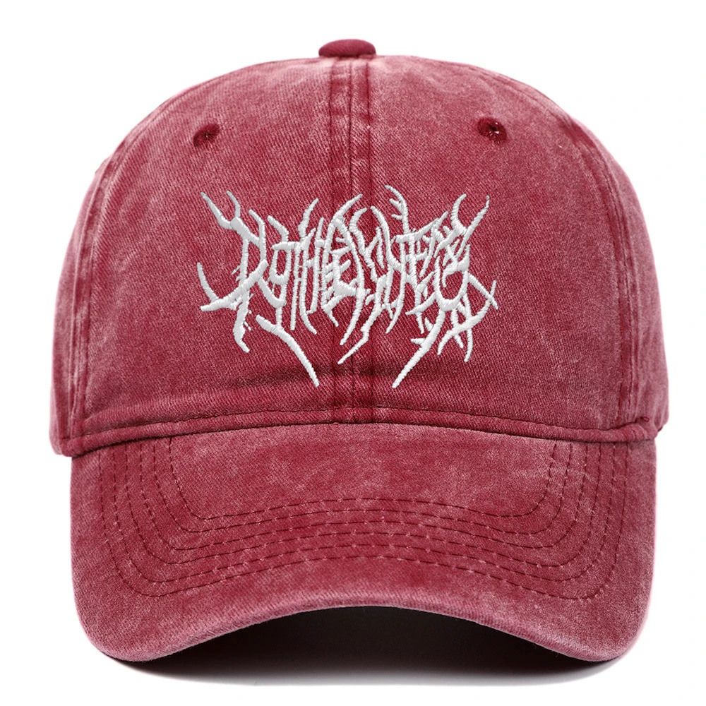 1Pcs Retro Washed Embroidered Baseball Cap Suitable For Men and Women All Year Round Outdoor Casual Sports Hat 250221