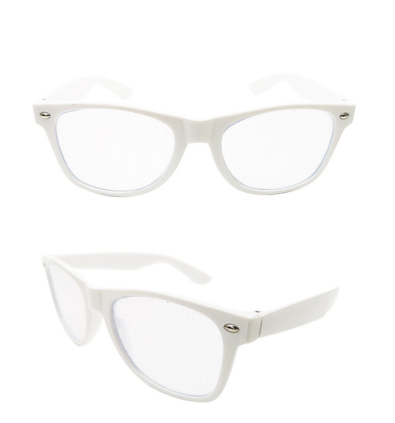 2025 Black tech internet celebrity Valentine's Day gift, love light diffraction special effects glasses, creative fireworks sunglasses