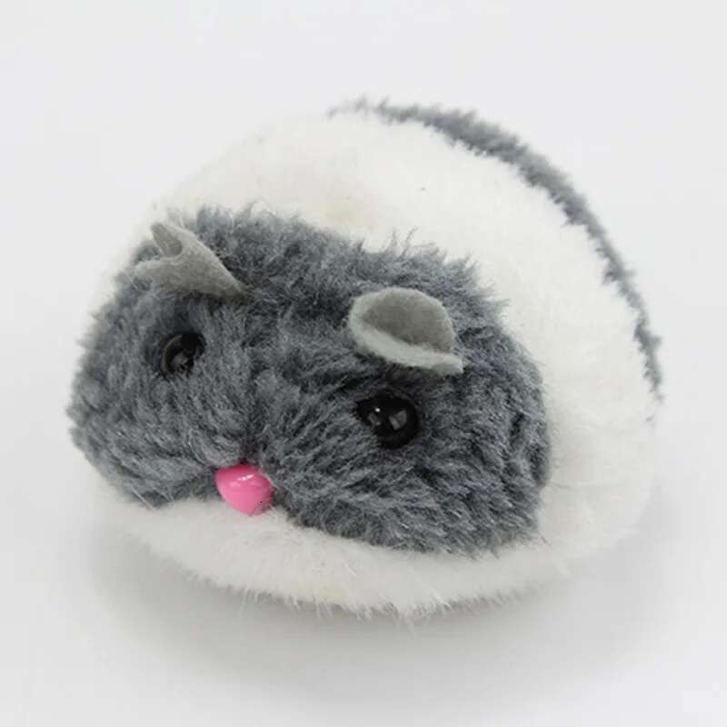 Cute Supplies Toy Shake Movement Pet Kitten Funny Plush Little Mouse Interactive Cat Toys