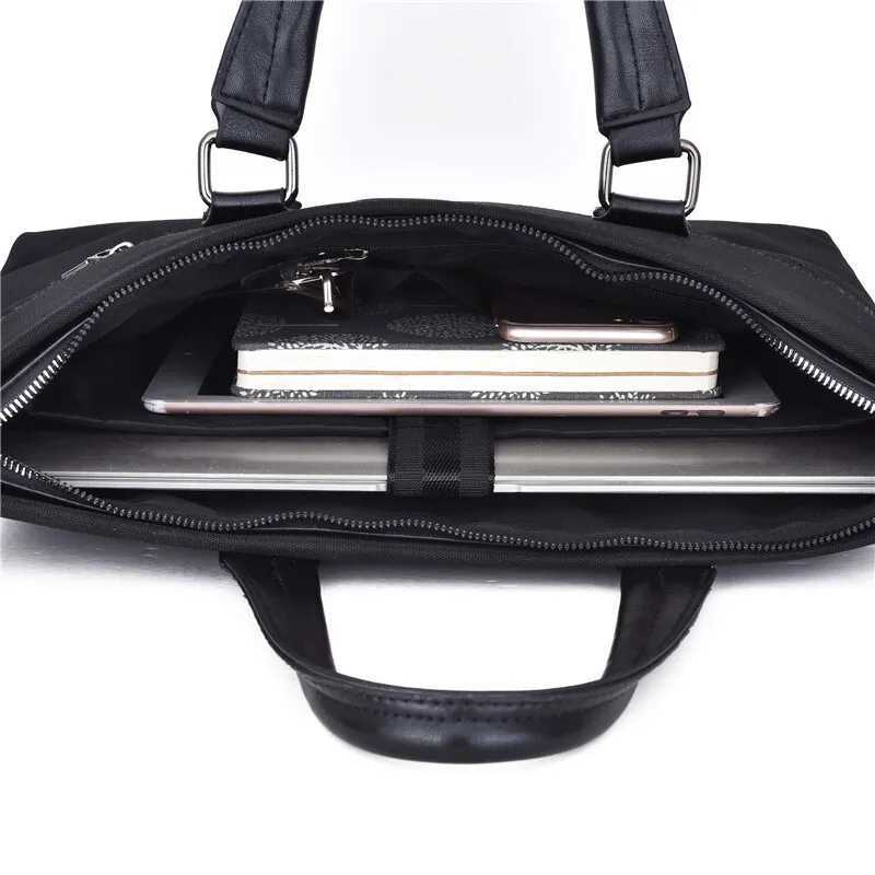 MOTAORA New Casual Men Business Leather Briefcase Handbag For Office Laptop Bags For 14 Macbook HP High Quality Men Shoulder Bag Z250220