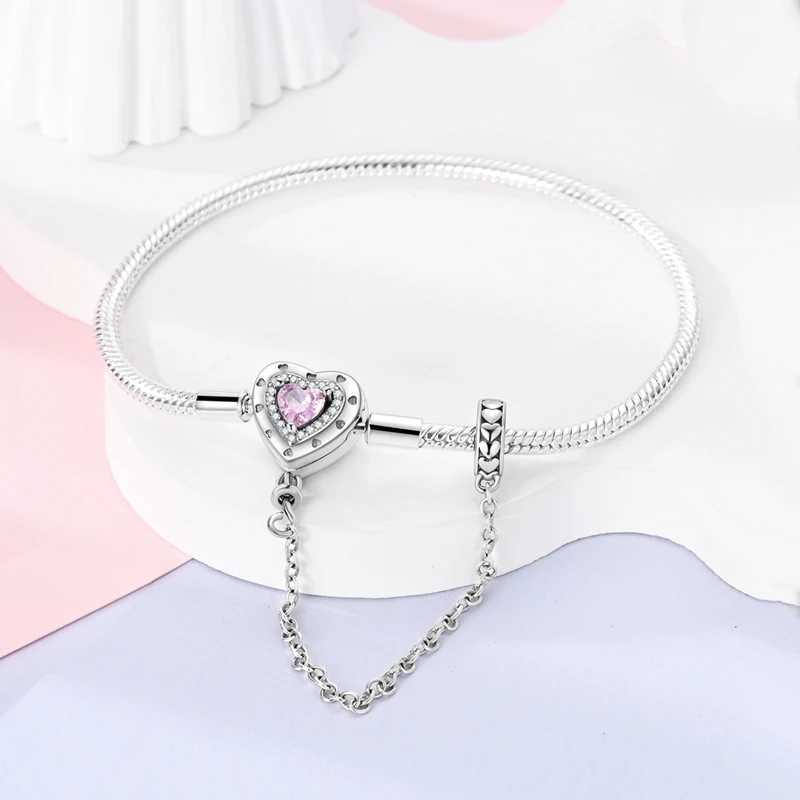 Reflexions Womens Bracelet Pure Silver 925 Mesh Clip Reflective Bracelet Breloque Charm Silver 925 Original Jewelry W250221