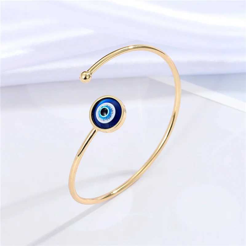Boho Evil Eye Handmade Bracelet Trkiye Lucky Blue Eye Fashion Bracelet Couple Adjustable Wrist Jewelry Gift W250221