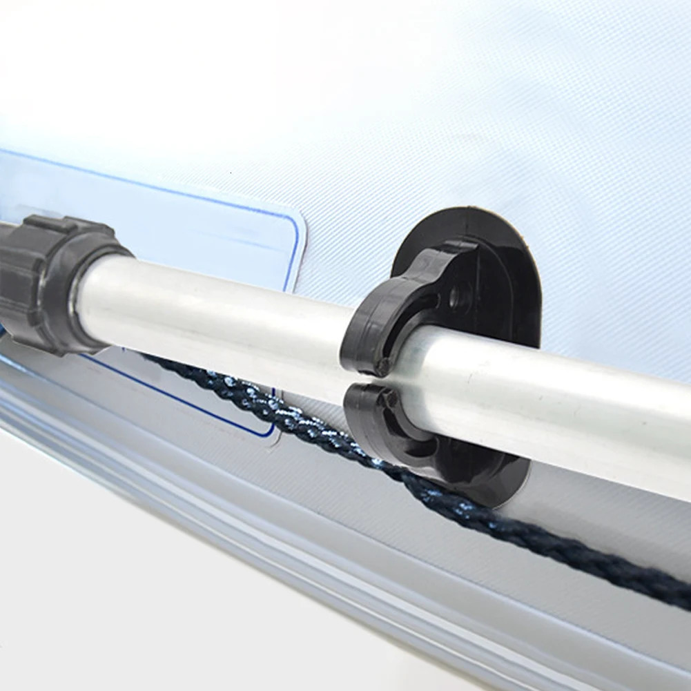 24 Pcs Paddle Storage Holder Plastic Rubber Boat Clips Oar Keeper for Kayaks Canoes Rowing Boats Inflatable 250220z