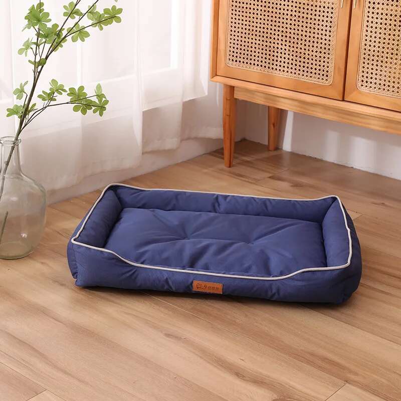 Waterproof Bed 600D Oxford Dogs Beds for All Seasons Thickened PP Cotton Filg Bite-resistant Pet Mat Dog Accessories