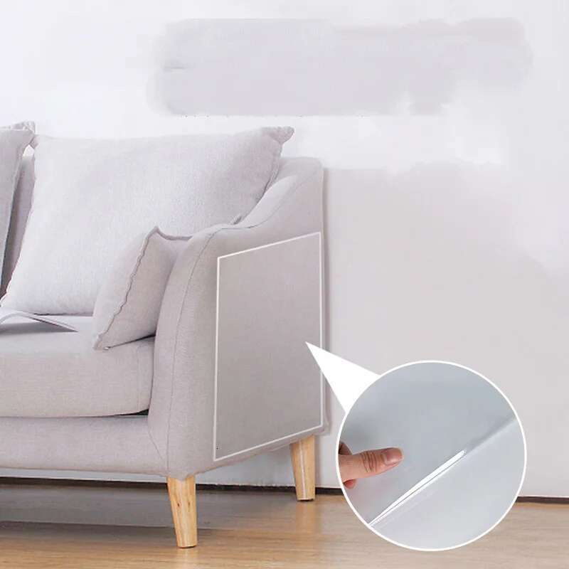 Cat Scratch Deterrent Protectors From Cats Transparent Self-Adhesive Pet Training Tape for Sofa Furniture Sticker