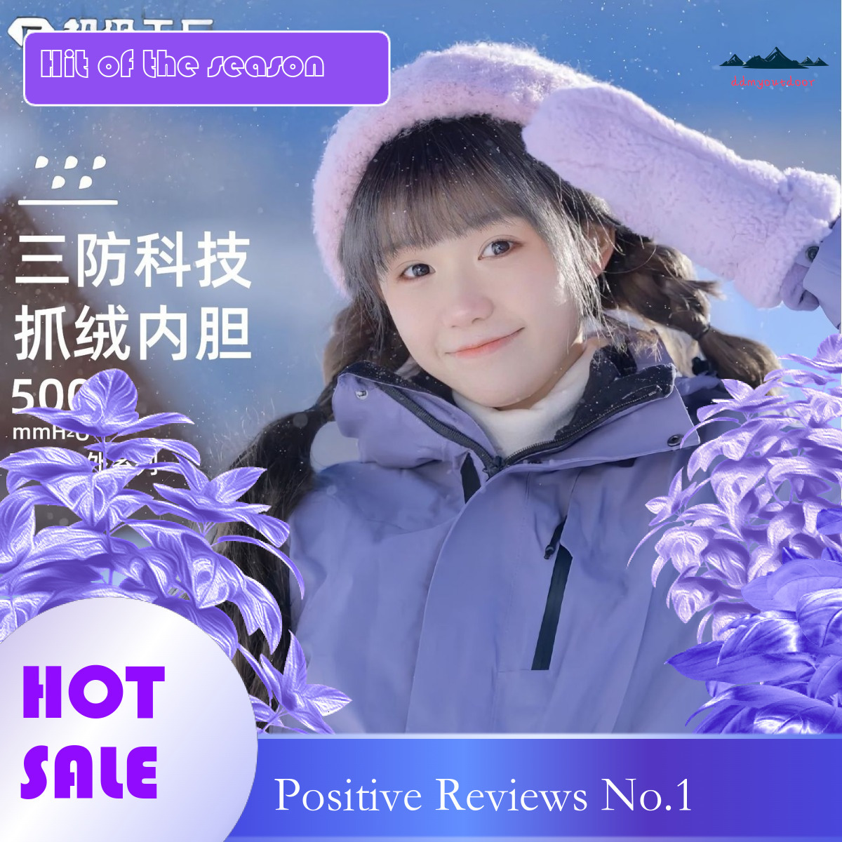 Ddmyoutdoor Winter New In Hoodie Down Jacket Fashion Sports Leisure Outdoor Warmth Windproof And Waterproof Jackets