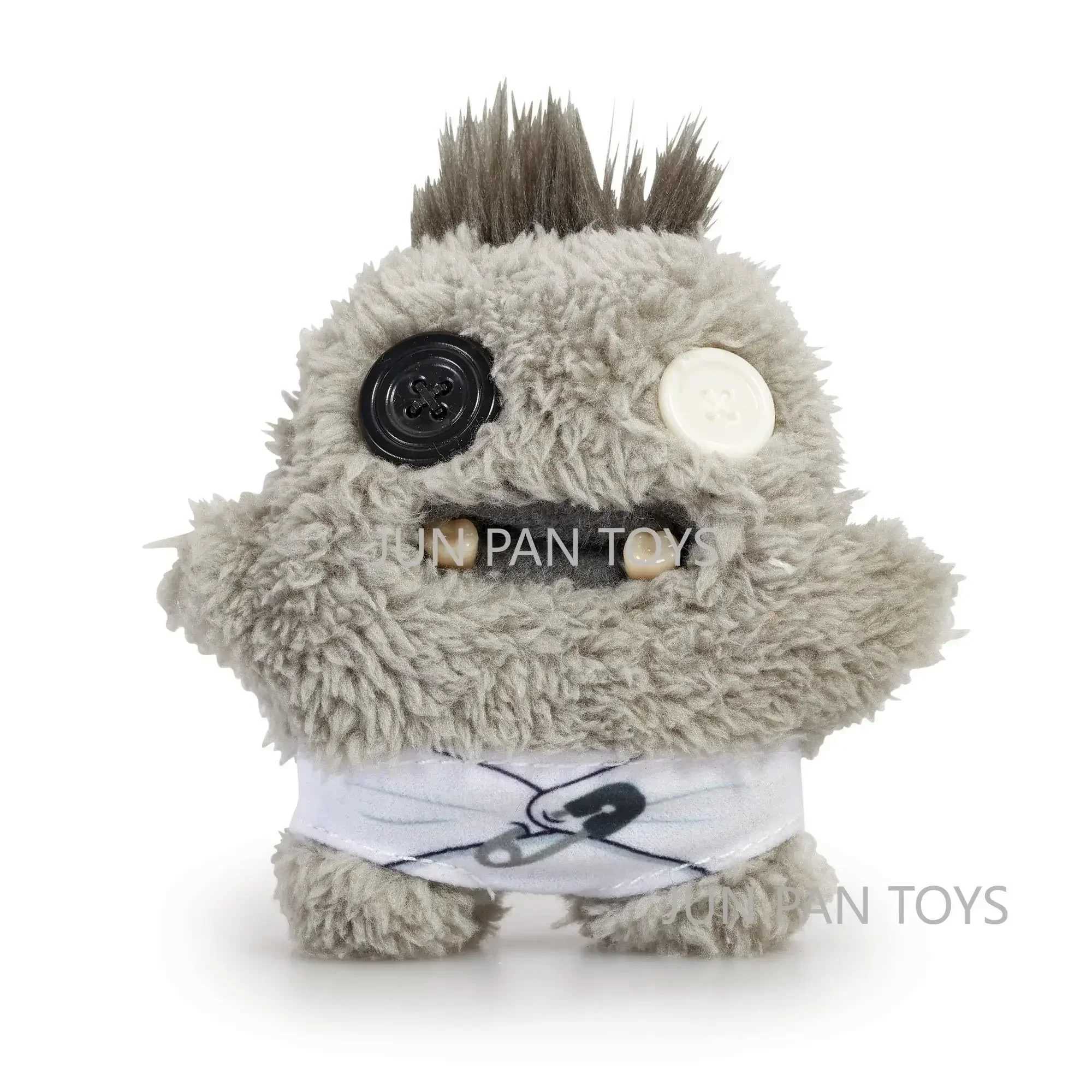 Plush Dolls New Fuggler Funny Ugly Gold Monster Turtles Budgie Underwear Lab Misfits Edition Block Love Baby Fugg Plush Collectible Toy H250221