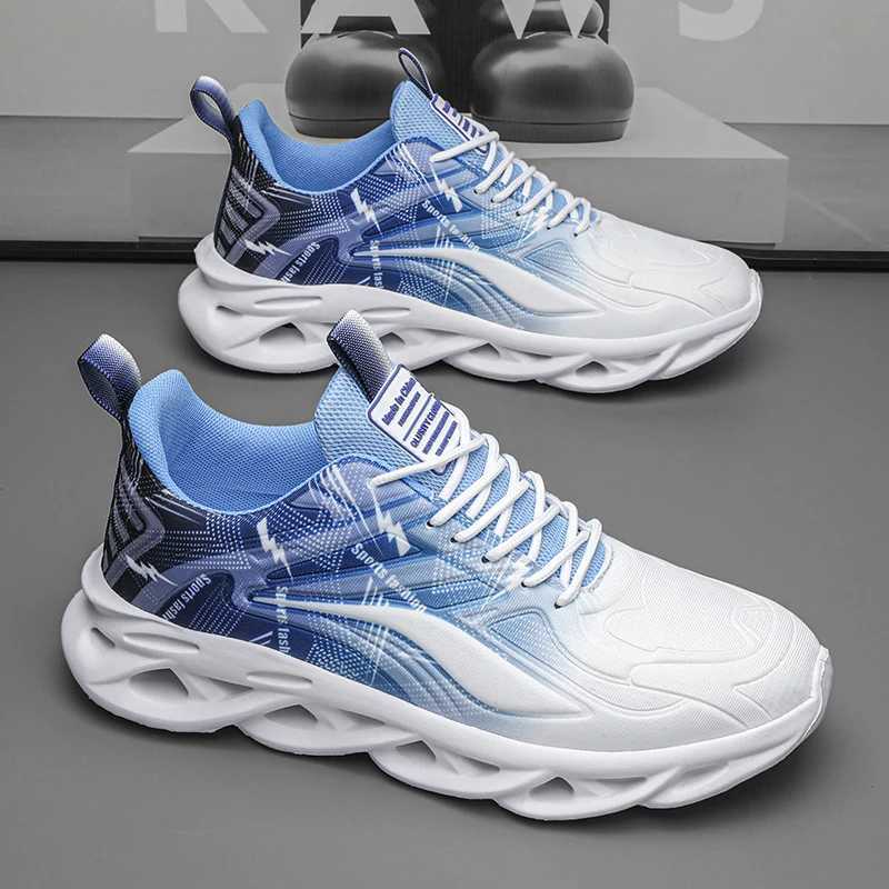 Running Summer Mesh Soft Cfortable Flat Tennis Shoes Breathable hot Wear-resistant Outdoor Casual Sneakers for Men Z250301