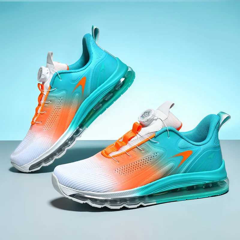 Mens shock-absorbing sports shoes mens anti slip walking shoes lightweight and breathable running shoes sports and fitness Z250403