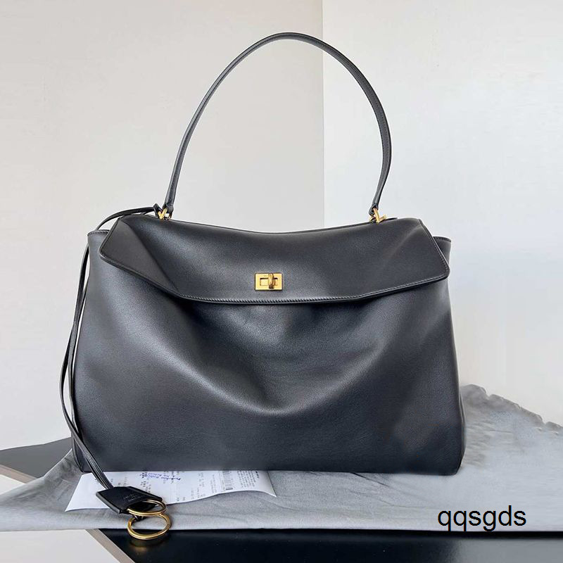 Rodeo Drive Handbag Shoulder Soft Large Maxi Calfskin Leather Women Men Bag Briefcase Designer tote bag inside lambskin 7A Quality