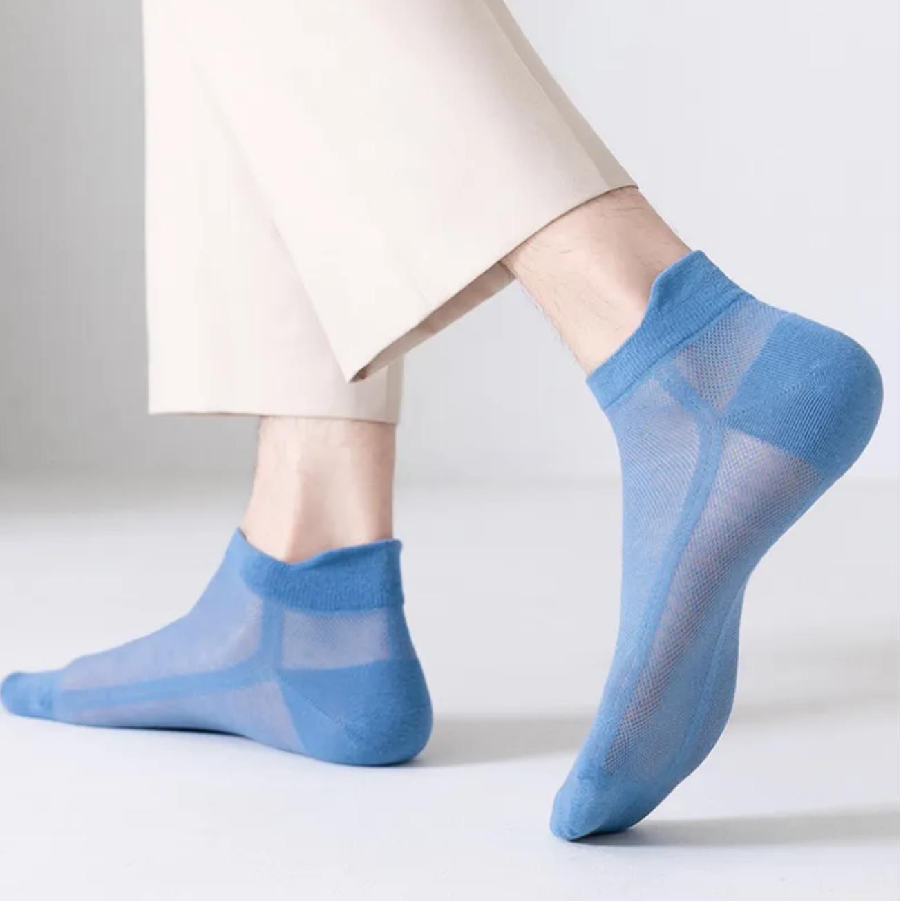 Maryya OC 6001 Womens Athletic Socks Sports Wear Mesh Breathable Short Socks for All Seasons Thin and Sweat Absorbent Fashion Anti Friction
