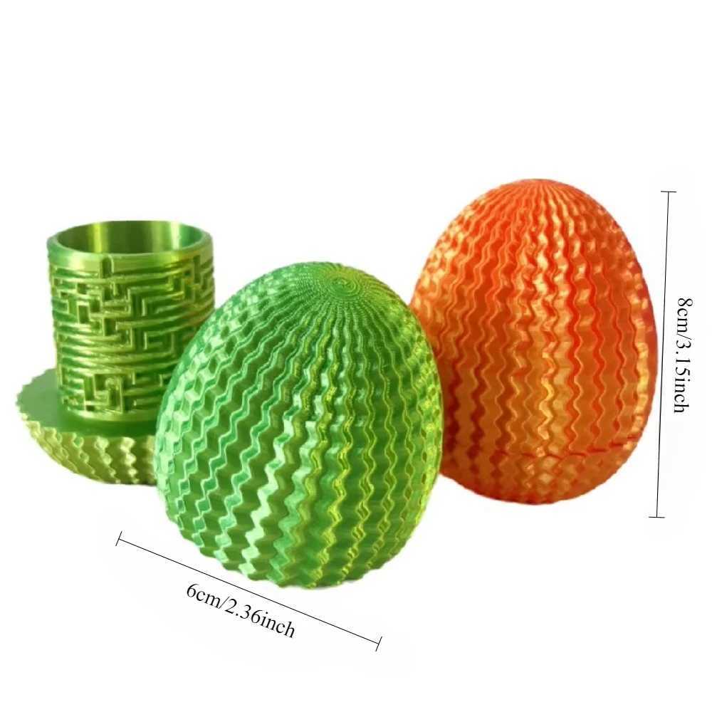 3D Printed Interactive Creative Money Maze Dragon Egg Gift Decorate Unlock Storage Box for Birthdays Free shipping