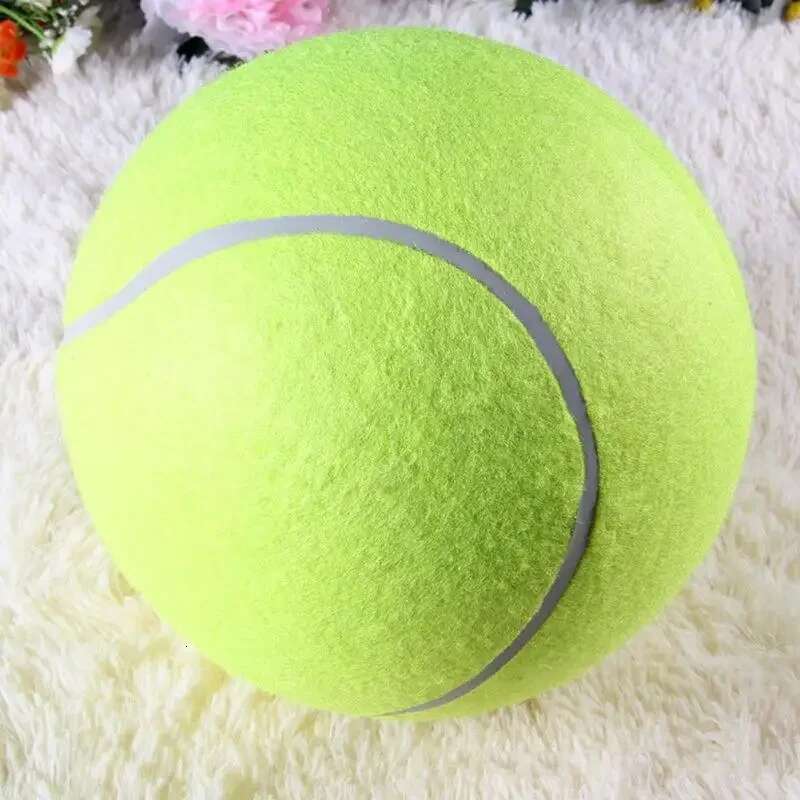 7/8/9.5Inch Tennis Giant Pet Toys for Dog Chewing Toy Signature Mega Jumbo Kids Ball Training Supplies Dropship Plush