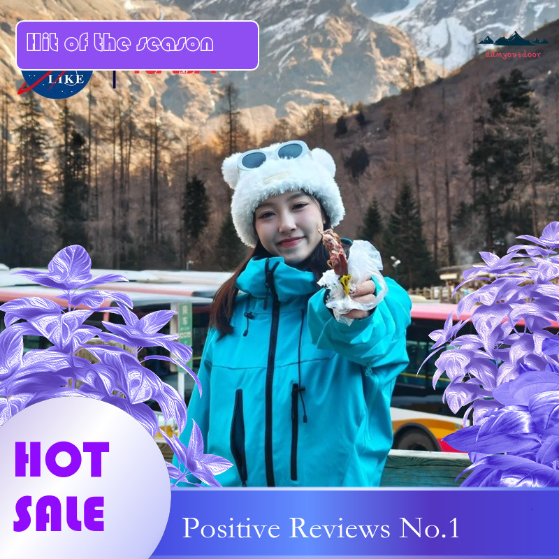 Ddmyoutdoor Nasalike Lip Carp Blue Taizhou Stormtrooper In Men S Women S Two Piece Jacket Spring And Autumn Outdoor Three Proof Jackets