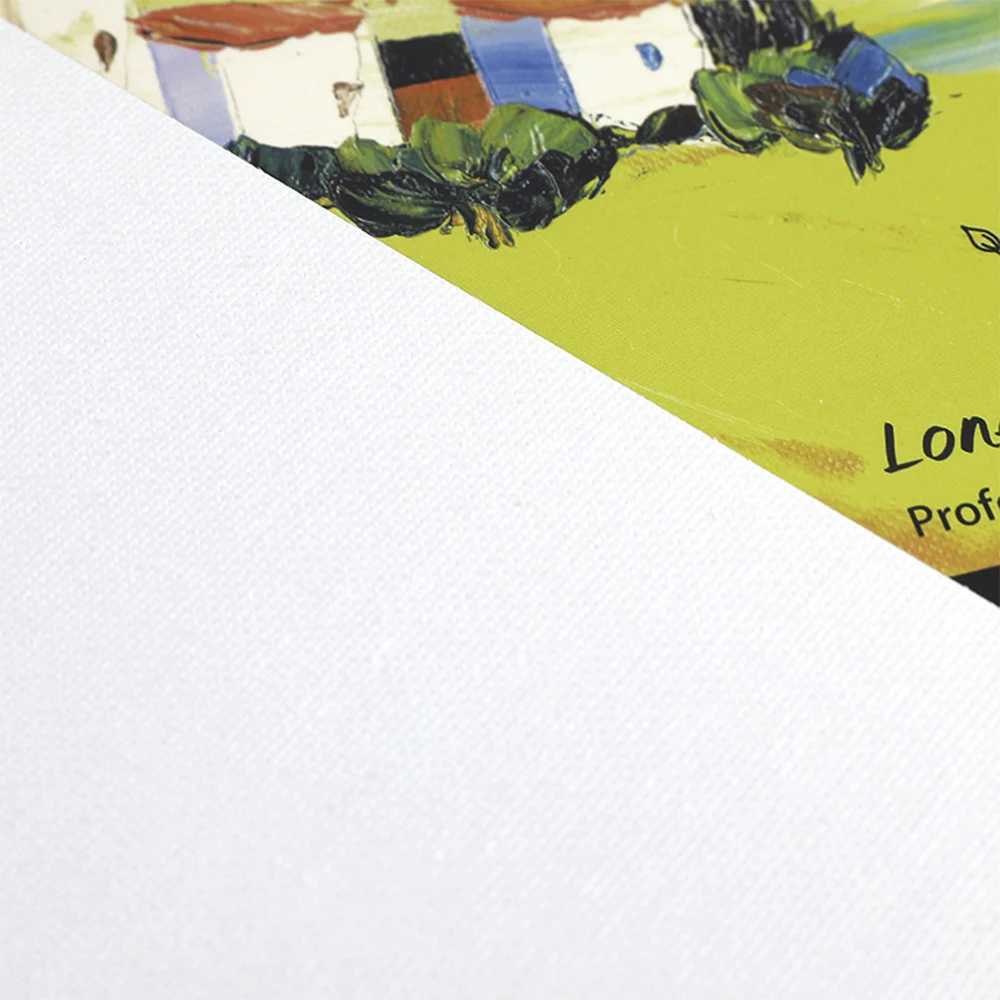 10 Sheets 9 x 12 280g Primed Acid- Canvas Paper Pad for Acrylic and Oil Painting Art Supplies for Mixed Media Techniques Y250218