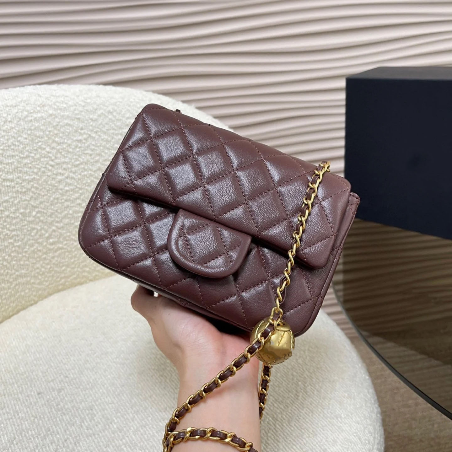 Shoulder Bags Designer luxury CC bag mini bag caviar chain bag Shoulder bag Crossbody Bag Handbag Underarm bag Fashion bags purses