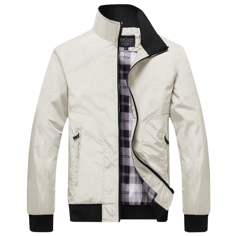 Spring and Autumn Mens Large Mens Pilot Jacket Baseball Coat Sweatshirt