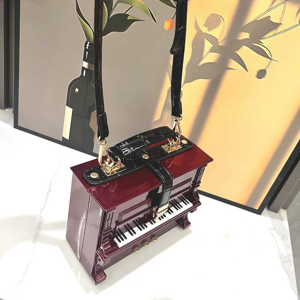 2025S purses and handbags Designer shoulder For Women piano shape handmade bags Purse Messenger Bag banquet ba250222 Shoulder crossbody bag women bag