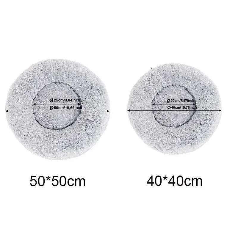 Super Warm Nest Soft Long Plush Best Pet Dog for Dogs Basket Cushion Bed Cat Mat Animals Sleeping