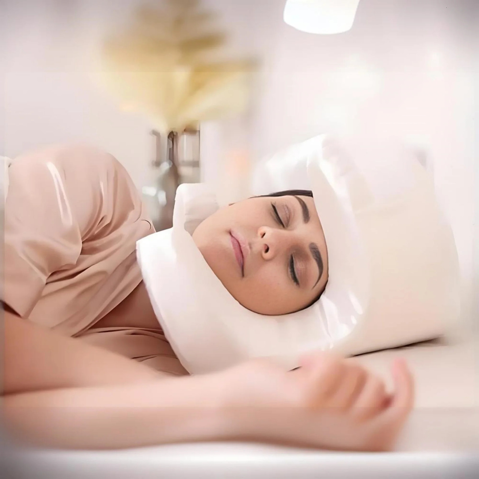 Memory Foam Face Relaxed Prevention Anti Aging Beauty Bed Pillow 250218